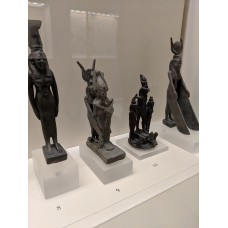 Statuettes of Nephtys, Isis, Osiris, Horus, Harpokrates